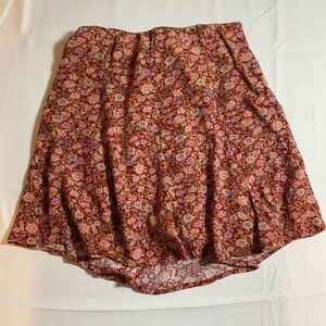 Floral mid length American Eagle skirt